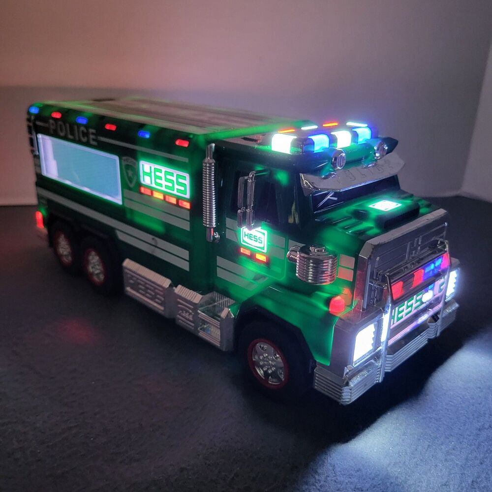 2023 Hess Police Truck ONLY Lights & Sounds Replacement Truck No Cruiser TESTED - Picture 8 of 11